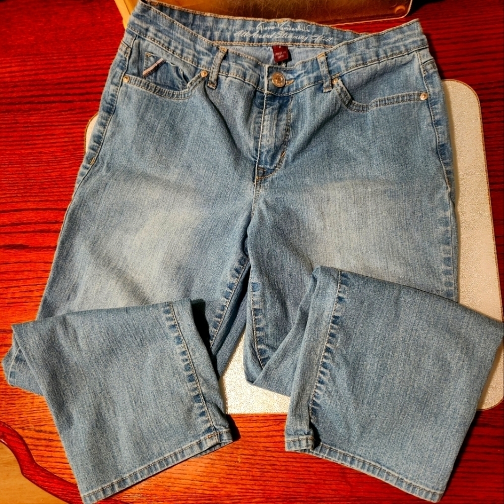 Gloria Vanderbilt denim‎ capri length jeans size 6